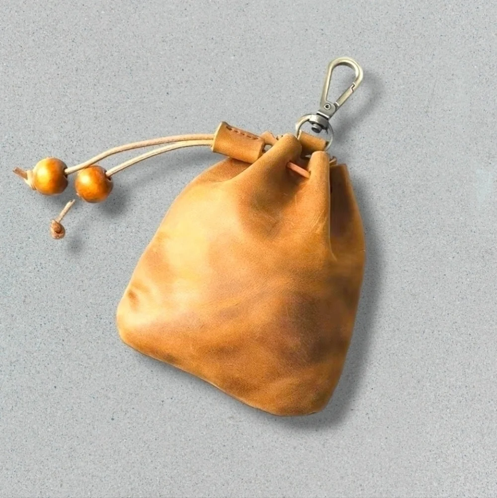 Artisan leather pouch NEW - Picture 5 of 5